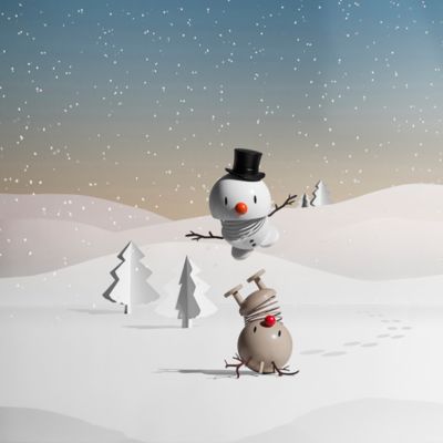 Reindeer Bumble Figure