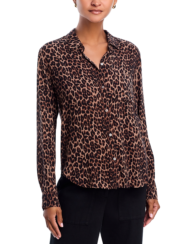 Rails Josephine Print Shirt In Brown