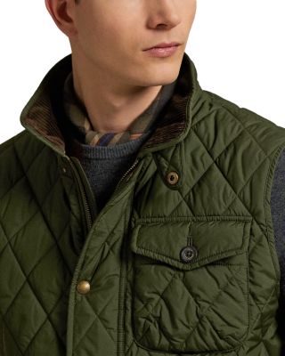 Quilted Full Zip Utility Vest