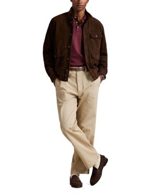 Classic Fit Soft Cotton Long-Sleeve Polo Shirt