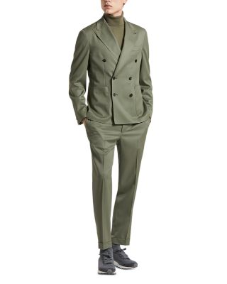 Curtain Style Wool Trousers