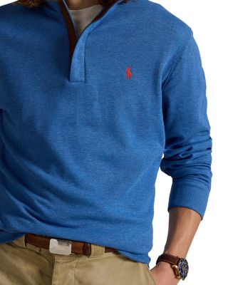 Luxury Jersey Quarter Zip Pullover