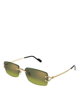 Rectangle Sunglasses, 56mm