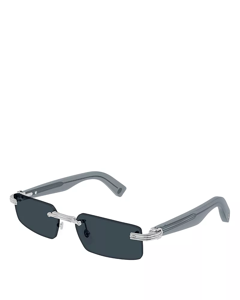 Cartier Rectangle Sunglasses, 55mm