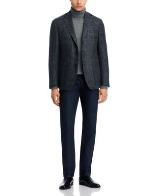 Boucle Plaid Unstructured Regular Fit Sport Coat - Exclusive