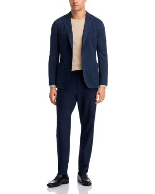 Perin Performance Wool Tapered Fit Pants with Elasticated Waistband