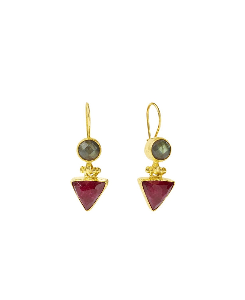 Ottoman Hands Hydra Drop Earrings