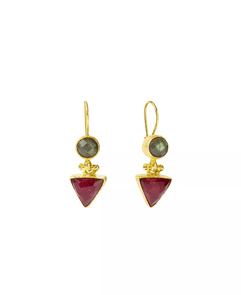 Ottoman Hands Hydra Drop Earrings