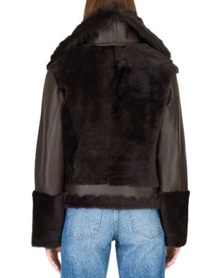 Soul Shearling Moto Jacket