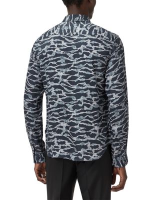 Rodney Printed Button Front Shirt
