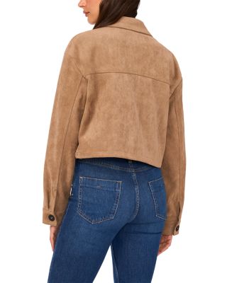 Faux Suede Jacket