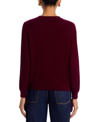 Kiss A Cowboy Cashmere Crewneck Sweater