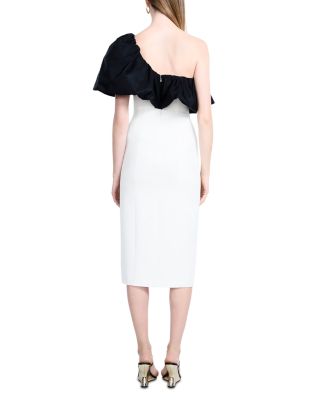 Puff Tea Length Dress