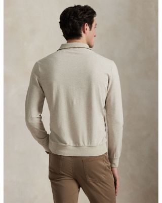 Textured Jersey Polo Shirt