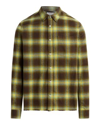 Keanu Ripped Plaid Shirt