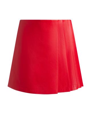 Toni Faux Leather Mini Skirt