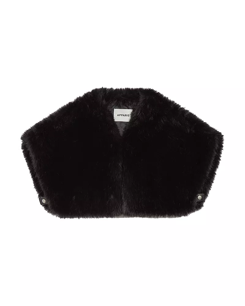 Apparis Devin Faux Fur Shrug