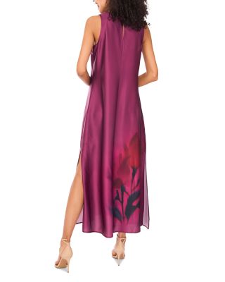 Sleeveless Keyhole Back Maxi Dress