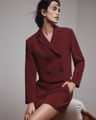 Admiral Double Breasted Crop Jacket