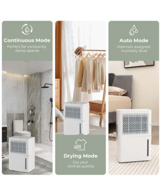  32 Pint Portable Dehumidifier with 3 Modes & 24H Timer