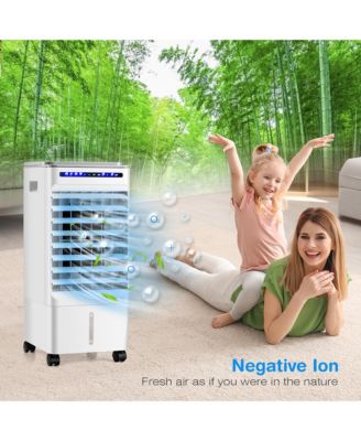  3-in-1 Evaporative Air Cooler Portable Air Cooling Fan with Fan & Humidifier