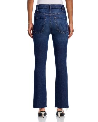 The Hustler Flood Fray High Rise Jeans in Kicks And Riffs