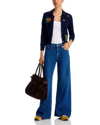 The Racquet Wool Cardigan