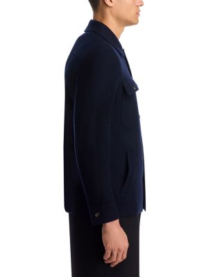 Boiled Wool Overshirt