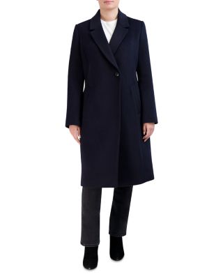 Single Breasted Asymmetric Coat