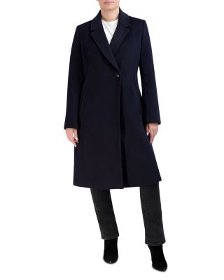 Single Breasted Asymmetric Coat
