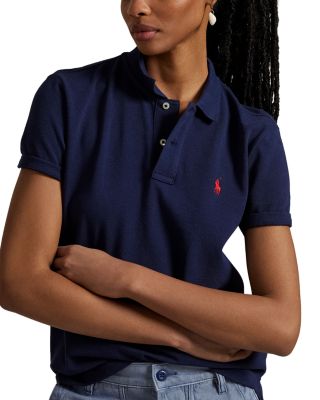 Classic-Fit Mesh Polo Shirt