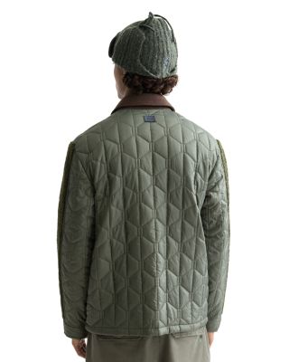 Quilted Military Jacket