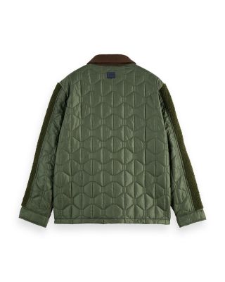 Quilted Military Jacket