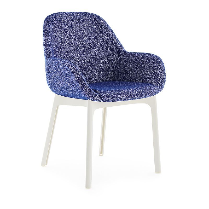 Kartell Clap Dining Chair In Blue