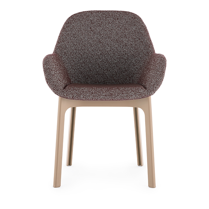 Kartell Clap Dining Chair In Brown