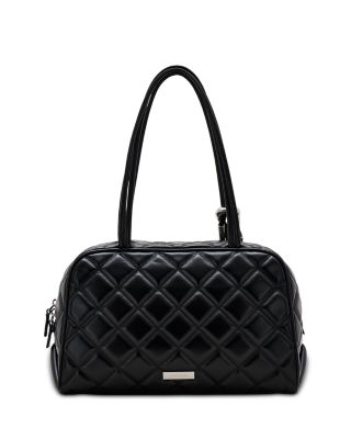 The Quilted Leather Dual Satchel