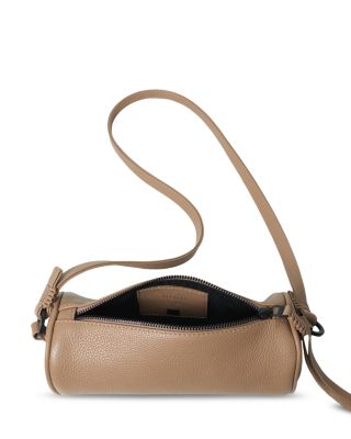 Mini Barrel Bag Grained Leather