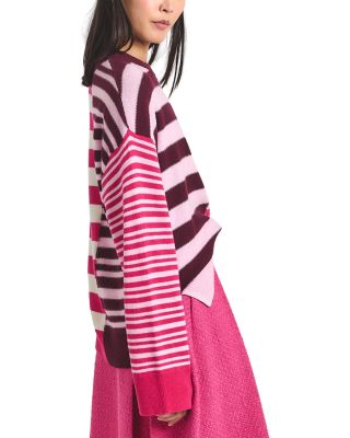 Avalon Spliced Stripe Sweater 