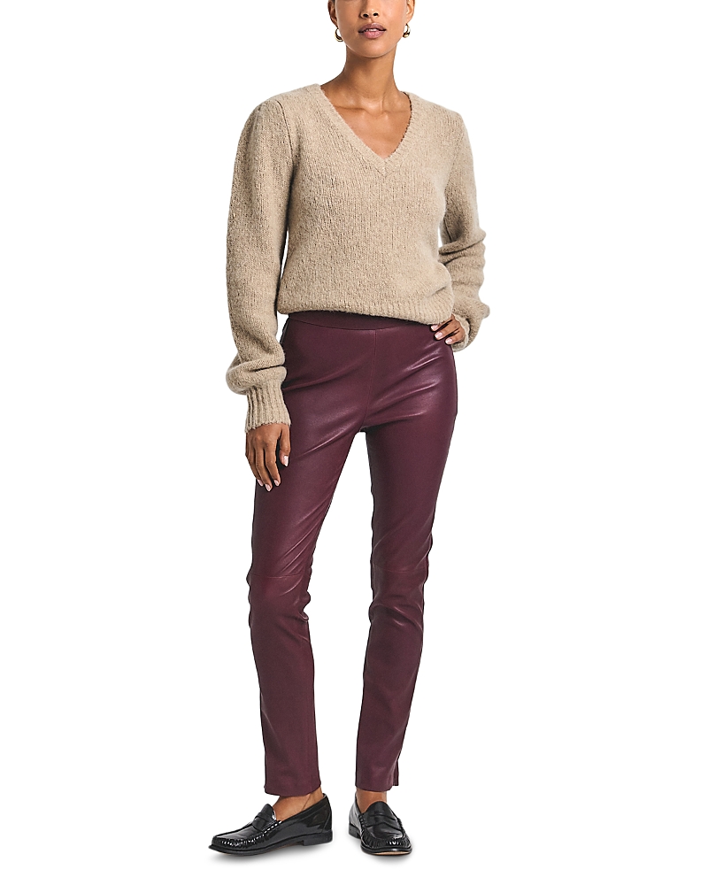 Derek Lam 10 Crosby Evander Plushy Sweater In Brown