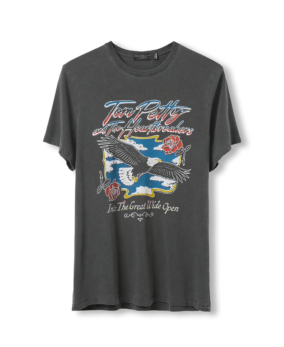 Junk Food Clothing Unisex Tom Petty Eagle Vintage Tee