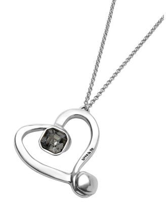  Long Heart Pendant Necklace