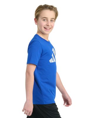 Boys' Short Sleeved Halftone Camo Logo Graphic Tee - Big Kid