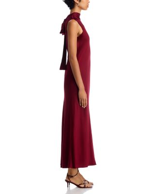 Ennis Satin Maxi Dress