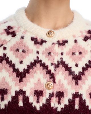 Fair Isle Crewneck Cardigan - Exclusive