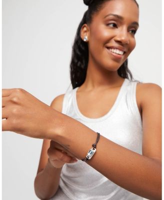 Blue Faceted Crystal Bracelet