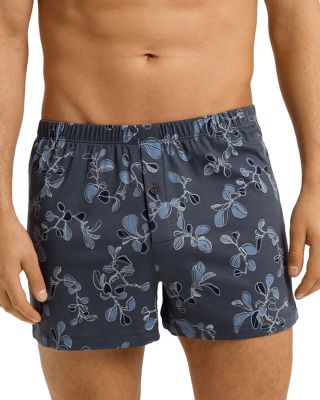 Men&#39;s Printed Cotton Boxers