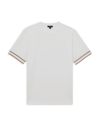 Oscar Piped Textured Crewneck Tee