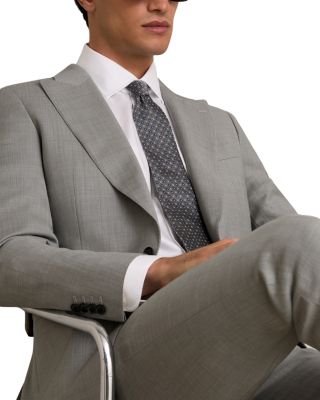 Inspire Slim Fit Peak Lapel Wool Blazer