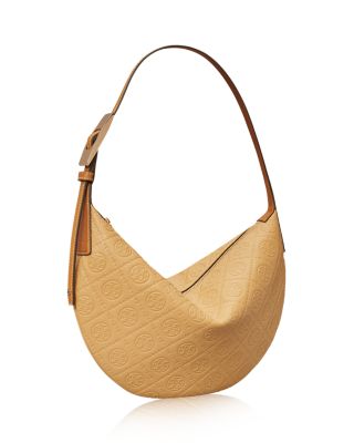 T Monogram Pebble Small Shoulder Bag