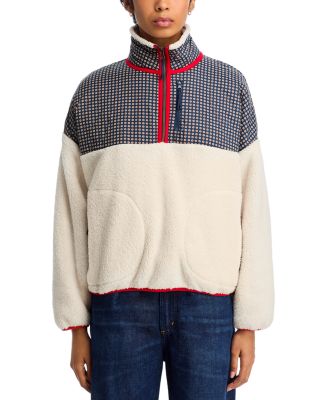 The Print Half Zip Jacket